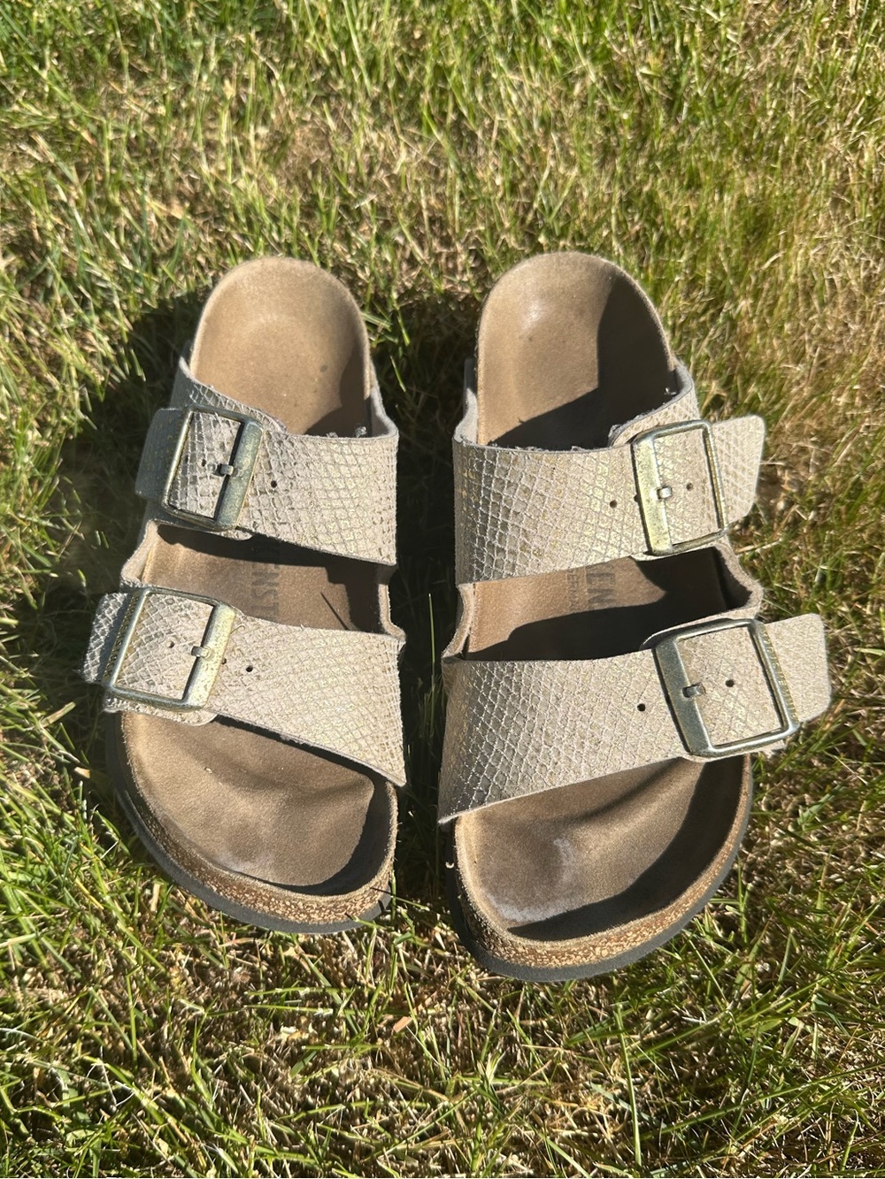 Birkenstock Arizona Double Buckle Sandals- size 37